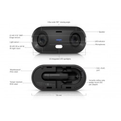 Ubiquiti UVC-G6-180-B, UniFi Protect G6 180, černá