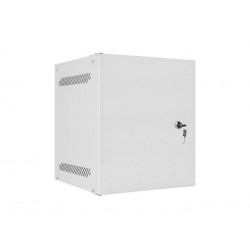 LANBERG RACKOVÁ SKŘÍŇ 10"  PRO MONTÁŽ NA STĚNU 6U/280X310 PRO VLASTNÍ MONTÁŽ S KOVOVÝMI DVEŘMI ŠEDÁ