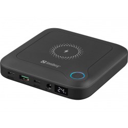 Sandberg All-in1 Laptop Powerbank 25000, černý