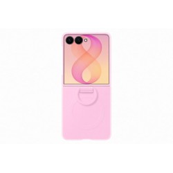 Samsung Silikonový magnetický kryt s držákem na prst pro Galaxy Z Flip8, Pink