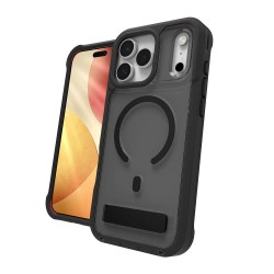 Case Rainier Snap Kickstand Apple iPhone 18 Pro / 17 Pro - Smoke Black
