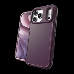 Case Teton Snap with Kickstand and Holster for Apple iPhone 18 Pro Max / 17 Pro Max - Aubergine