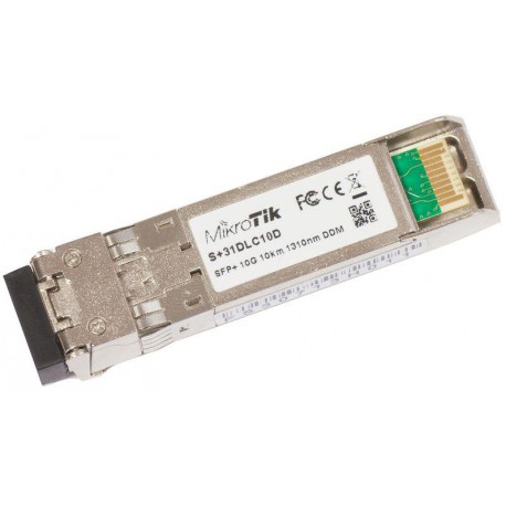 Mikrotik S+31DLC10D, SFP/SFP+ module 1G/10G SM 10km 1310nm