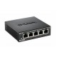 D-Link DES-105 kovový 5-port 10/100 Desktop Switch