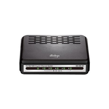 D-Link GO-SW-5G 5-Port GIGABIT EASY DESKTOP SWITCH