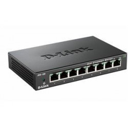 D-Link DES-108 kovový 8-port 10/100 Desktop Switch