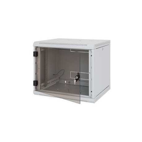 Nástěnný rack RUA 15U/500mm odn.boč+skl.dv.