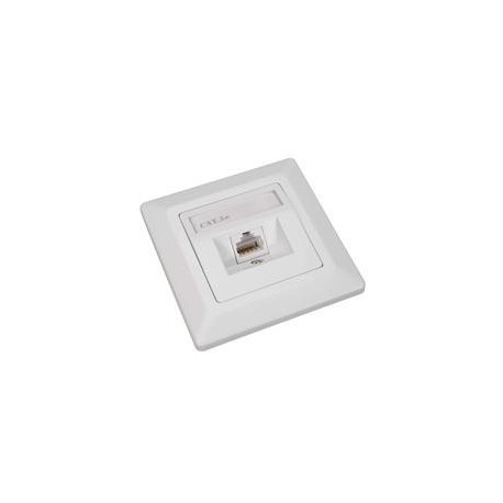 Zásuvka Solarix CAT5E UTP 1 x RJ45 pod omítku bílá