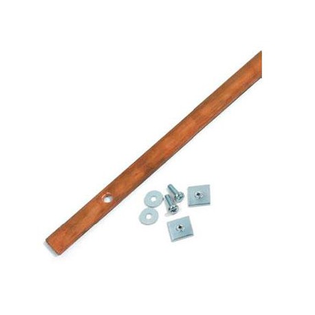 Zemnící 19" lišta horizontální