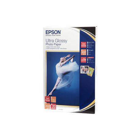 EPSON Ultra Glossy Photo Paper 10x15,300g(20listů)