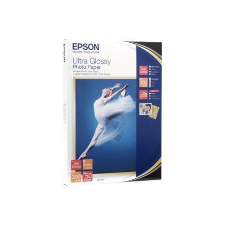 EPSON Ultra Glossy Photo Paper 10x15,300g(50listů)