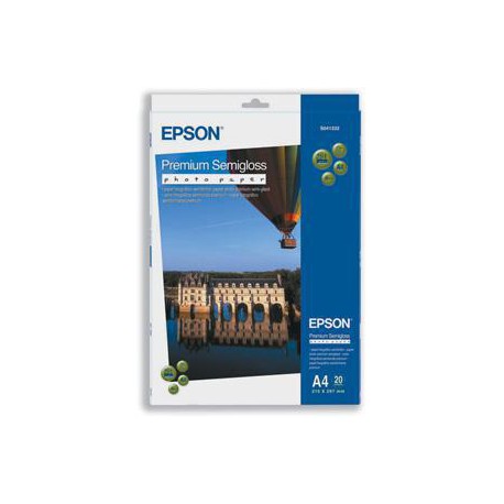 EPSON A4, Premium Semigloss Photo Paper (20listů)