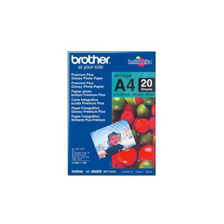 BP71GA4, 20 listů, A4, Premium Glossy, 260g