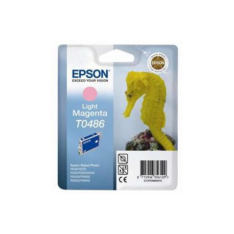 EPSON Ink ctrg Light Magenta RX500/RX600/R300/R200  T0486
