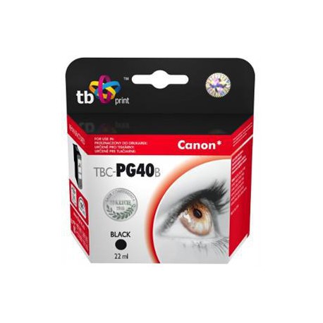 Ink. kazeta TB kompat. s Canon PG-40, 0615B001 Bk