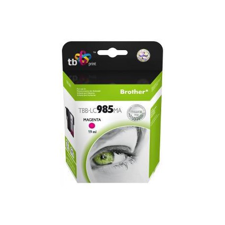 Ink. kazeta TB kompat. s Brother LC 985 MA 100% N