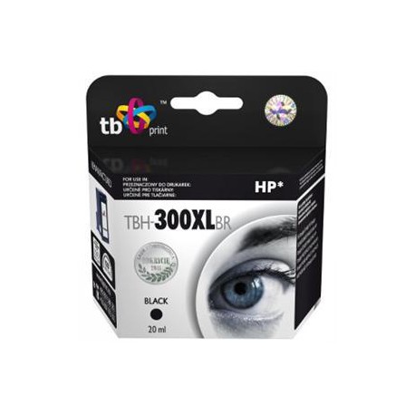 Ink. kazeta TB kompat. s HP CC641EE (No.300XL) Bk