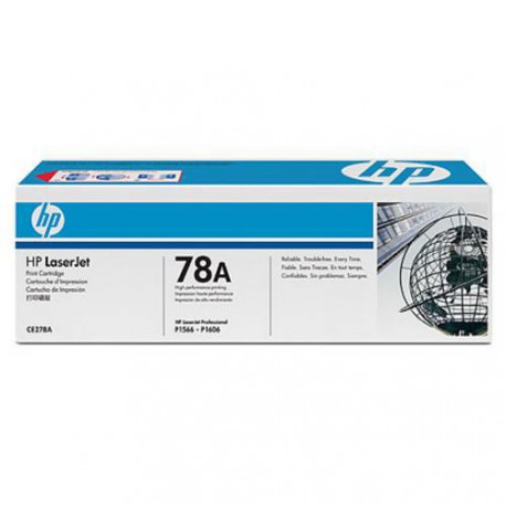 HP tisková kazeta černá, CE278AD - 2 pack