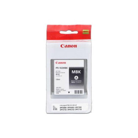 CANON INK PFI-102 MATTE BLACK iPF-500, 600, 700