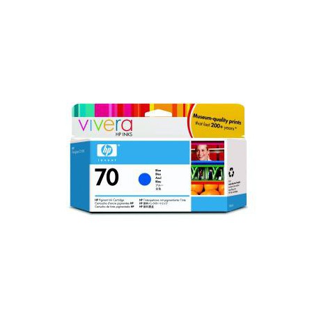 HP no 70 modrá inkoustová kazeta, C9458A
