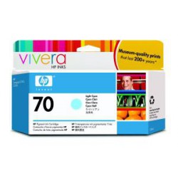 HP no 70 sv. azurová inkoustová kazeta, C9390A