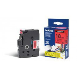 TZE-441,  červená/černá, 18mm