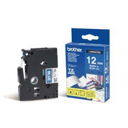 TZE-535,  modrá/bílá, 12mm