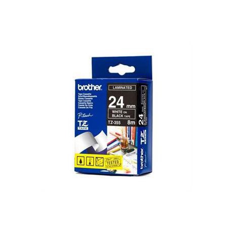 TZE-355,  černá/bílá, 24mm
