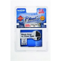 TZE-161,  průsvitná/černá, 36mm