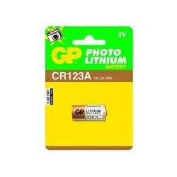 Lithiová baterie GP CR123A - 1ks