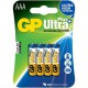 GP Ultra Plus 4x AAA