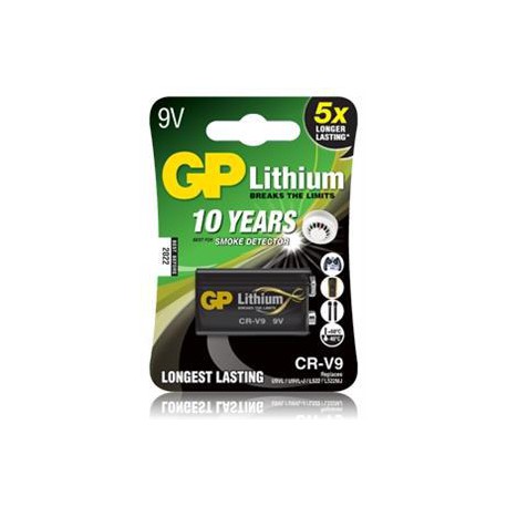 Lithiová Baterie GP CR-V9  9V - 1ks
