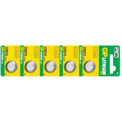 Lithiová baterie GP CR2016 - 5ks