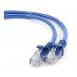 GEMBIRD Eth Patch kabel cat5e UTP 0,25m - modrý