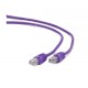 GEMBIRD Eth Patch kabel cat5e UTP 1m - fialový