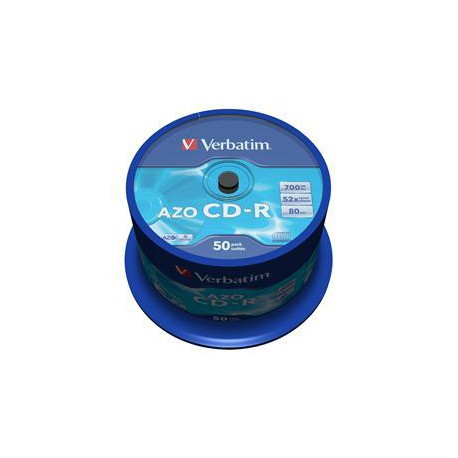 VERBATIM CD-R(50-Pack)Spindl/Crystal/DLP/52x/700MB