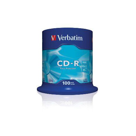 VERBATIM CD-R(100-Pack)Spindl/ExtraProtect/52x/700