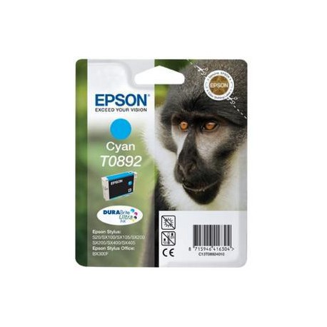 EPSON Cyan Ink Cartridge SX10x 20x 40x  (T0892)