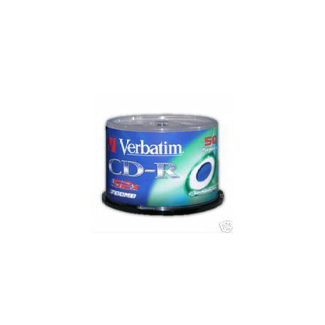 VERBATIM CD-R(50-Pack)Spindl/52x/700MB
