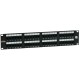 19" patch panel Solarix 48 x RJ45 CAT6 UTP 350 MHz černý 2U SX48-6-UTP-BK