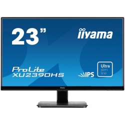 23"LCD iiyama XU2390HS - IPS, 5ms, 250cd/m2, FullHD, VGA, HDMI, DVI, repro